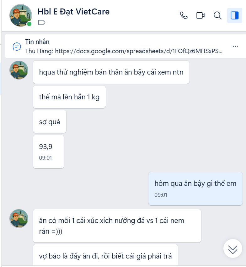 Review học viên